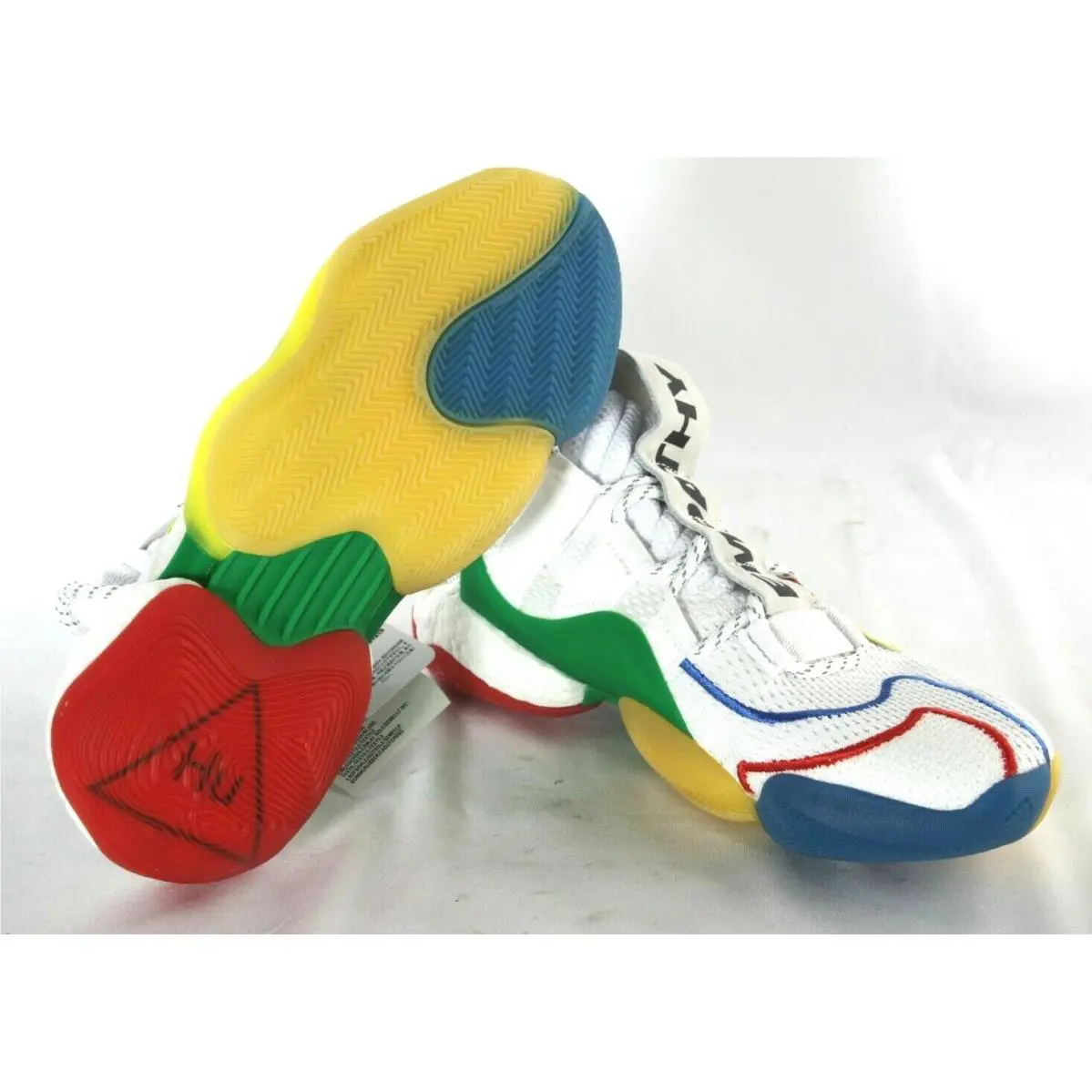 Adidas shoes - adidas Crazy BYW LVL X PW - EF3500 - WHITE/SUPCOL-SUPCOL 9