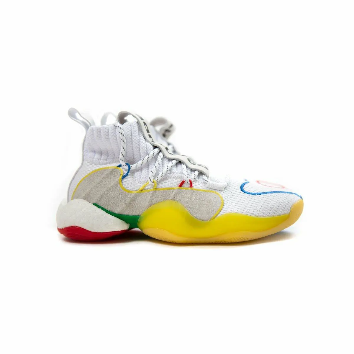 Adidas shoes - adidas Crazy BYW LVL X PW - EF3500 - WHITE/SUPCOL-SUPCOL 11