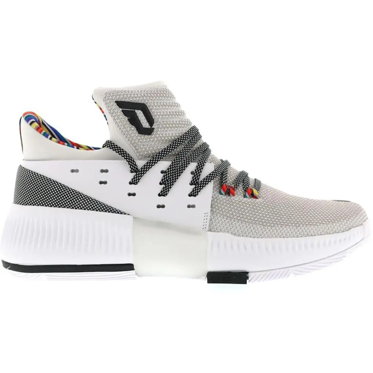Adidas D Lillard 3 Arthur Ashe Bhm Black History Month Dame Damian BY3474 White