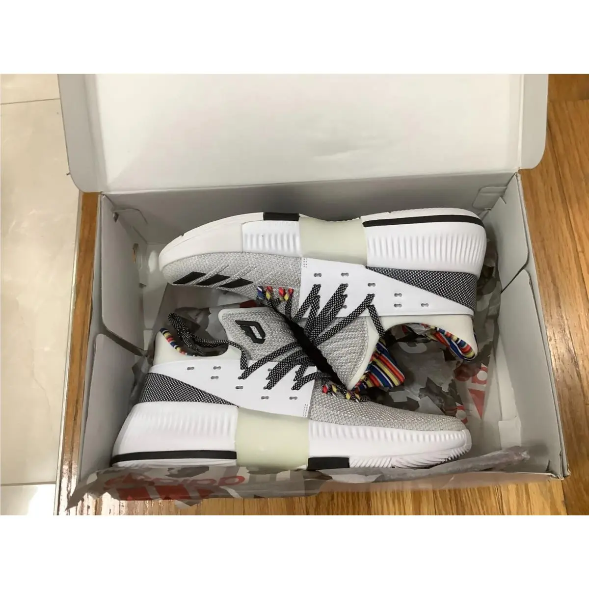Adidas shoes - adidas D Lillard 3 - Lillard - BY3474 - Multicolor 10
