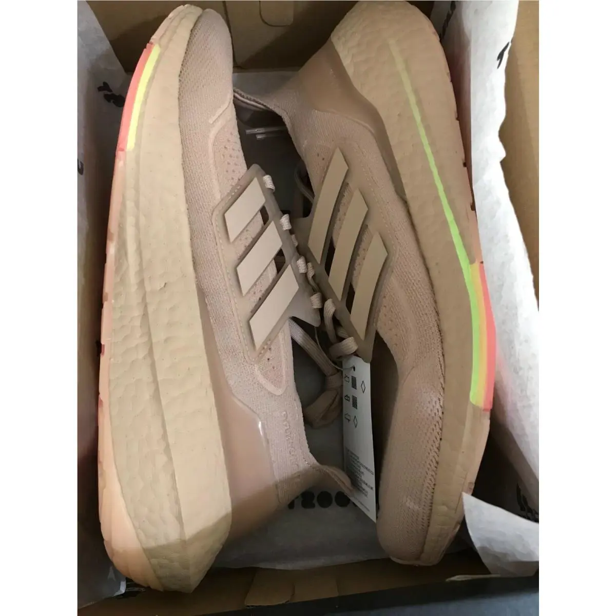 Adidas shoes - adidas Ultraboost 21 - Ultraboost - FY0391 - Ash Pearl / Hazy Rose 10