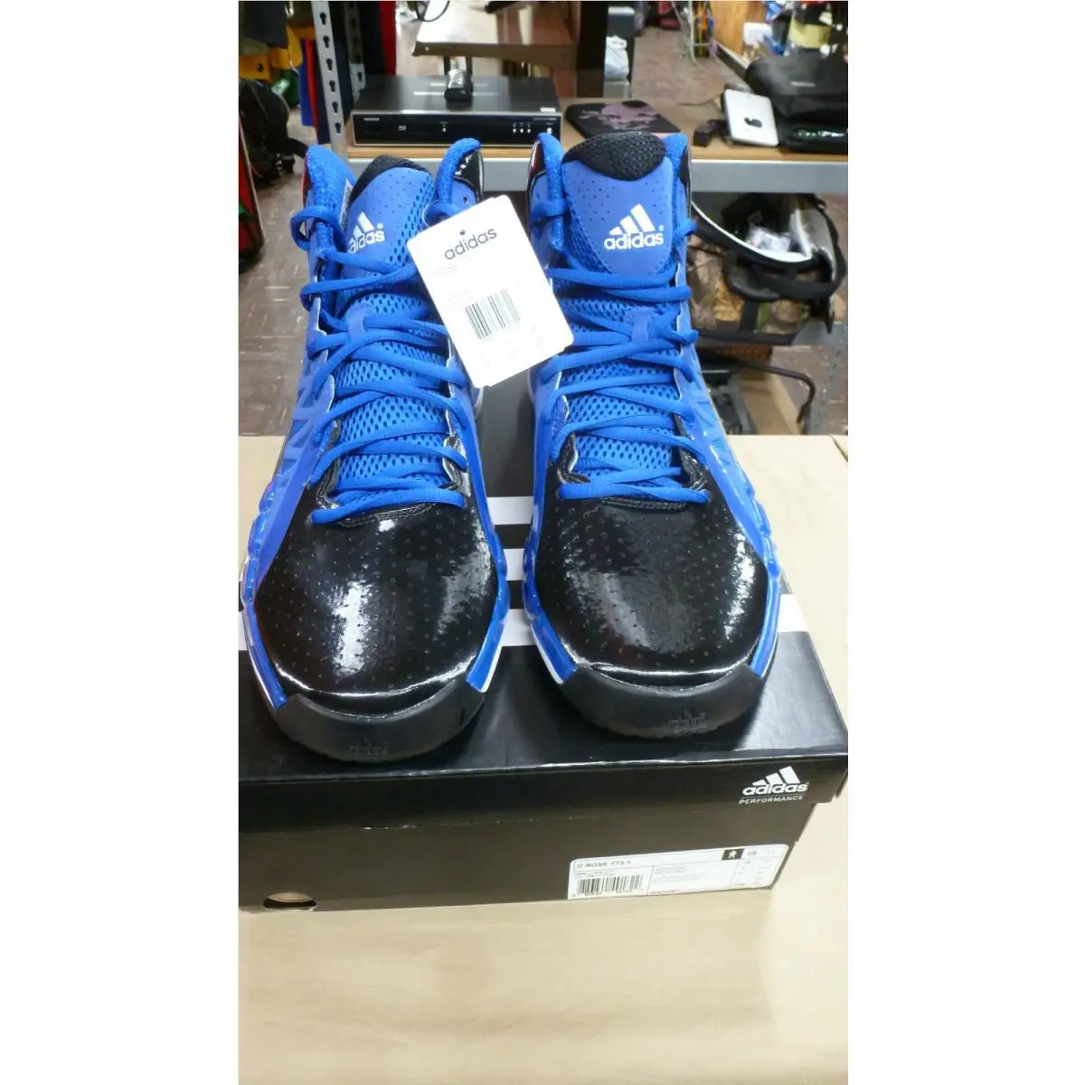 Adidas shoes - Derek Rose 773 II - Derek Rose - G67357 - Black Blue 0