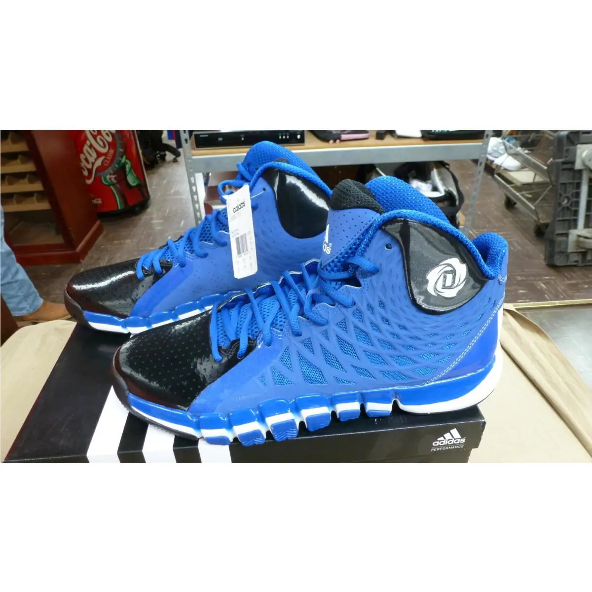 Adidas shoes - Derek Rose 773 II - Derek Rose - G67357 - Black Blue 4