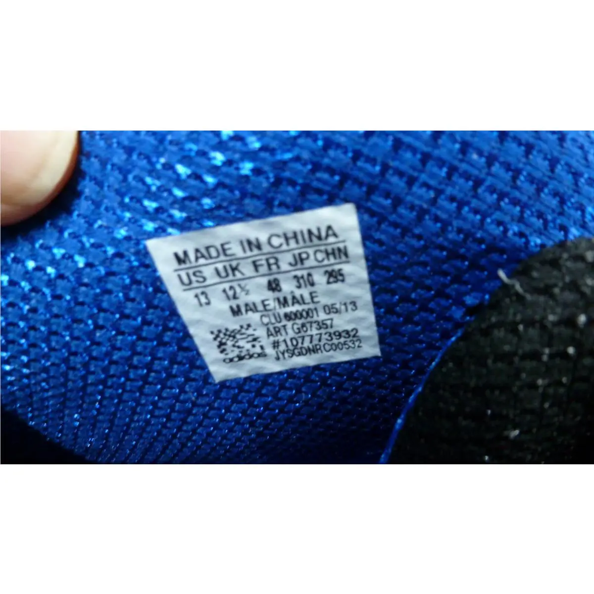 Adidas shoes - Derek Rose 773 II - Derek Rose - G67357 - Black Blue 7