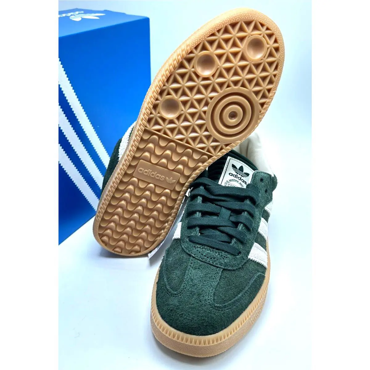 Adidas shoes - adidas Samba - Samba - JI3198 - Shadow Green/Chalk White/Gum 5