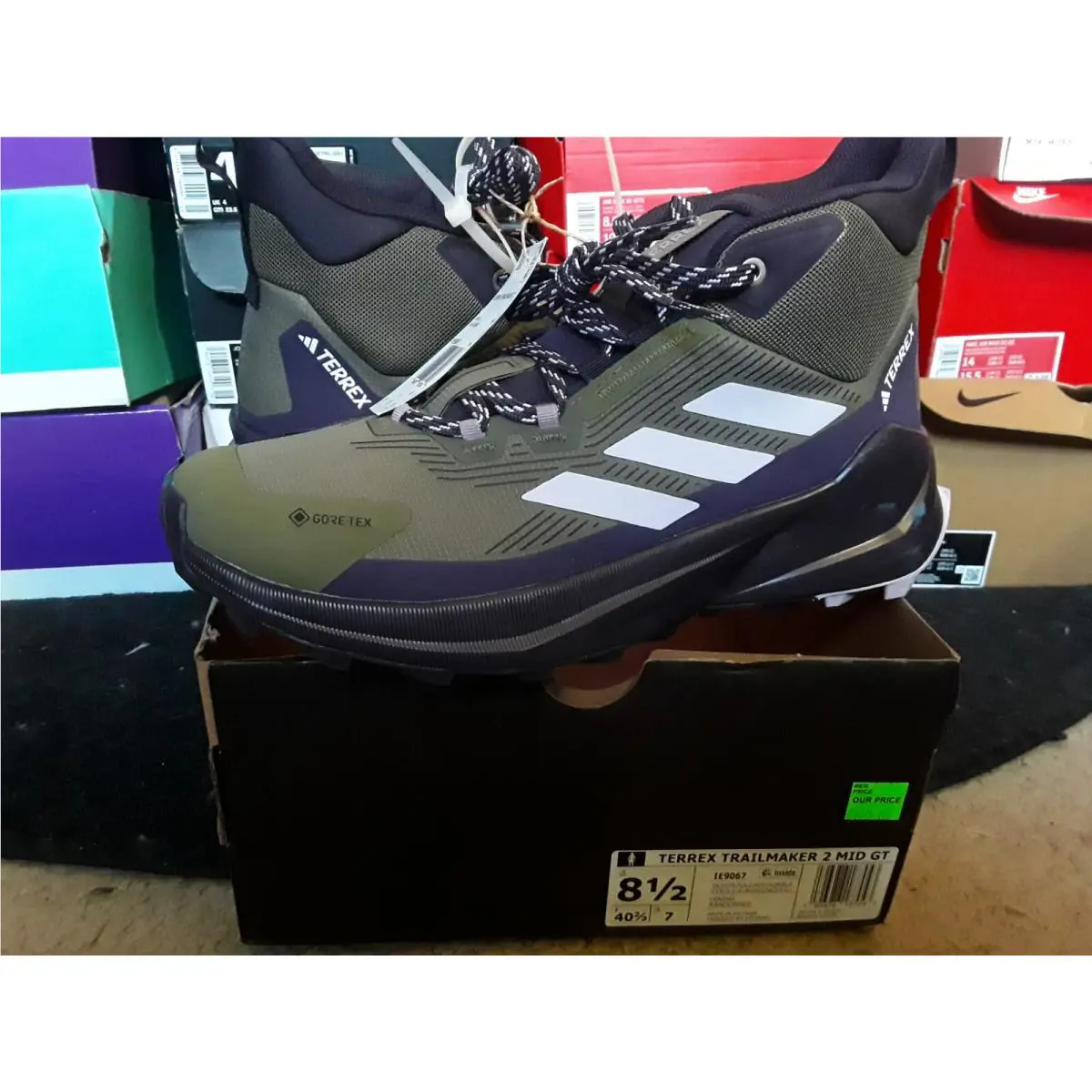 Adidas shoes - adidas TERREX Trailmaker - TERREX Trailmaker - IE9067 - Green 4