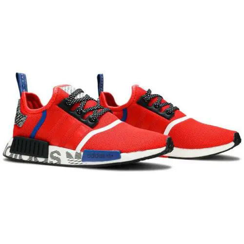 Adidas shoes - Nike Air Force 1 - Nike Air Force - Red/Black 0