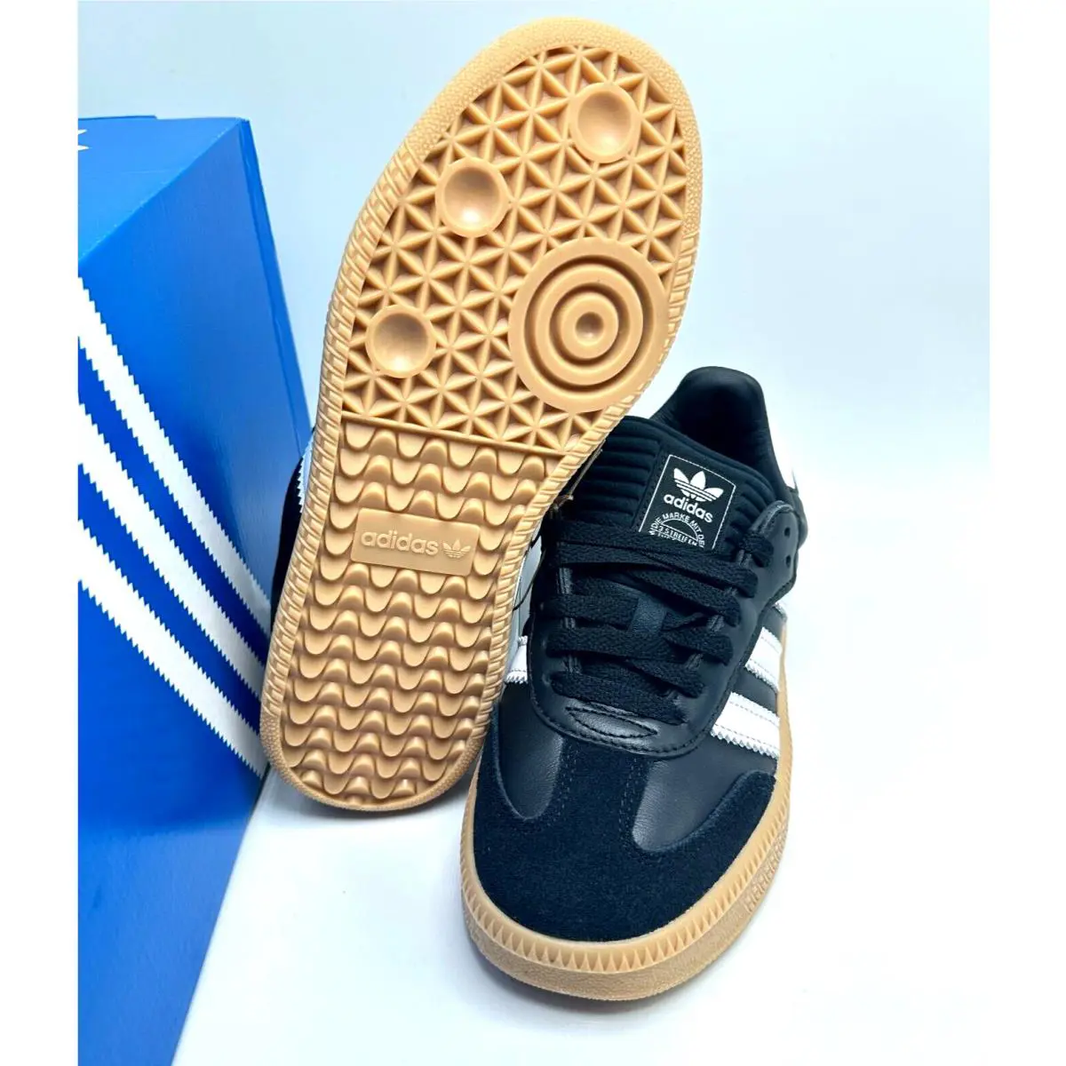 Adidas shoes - adidas Samba - Samba - JH6517 - Core Black/Cloud White/Gum 5