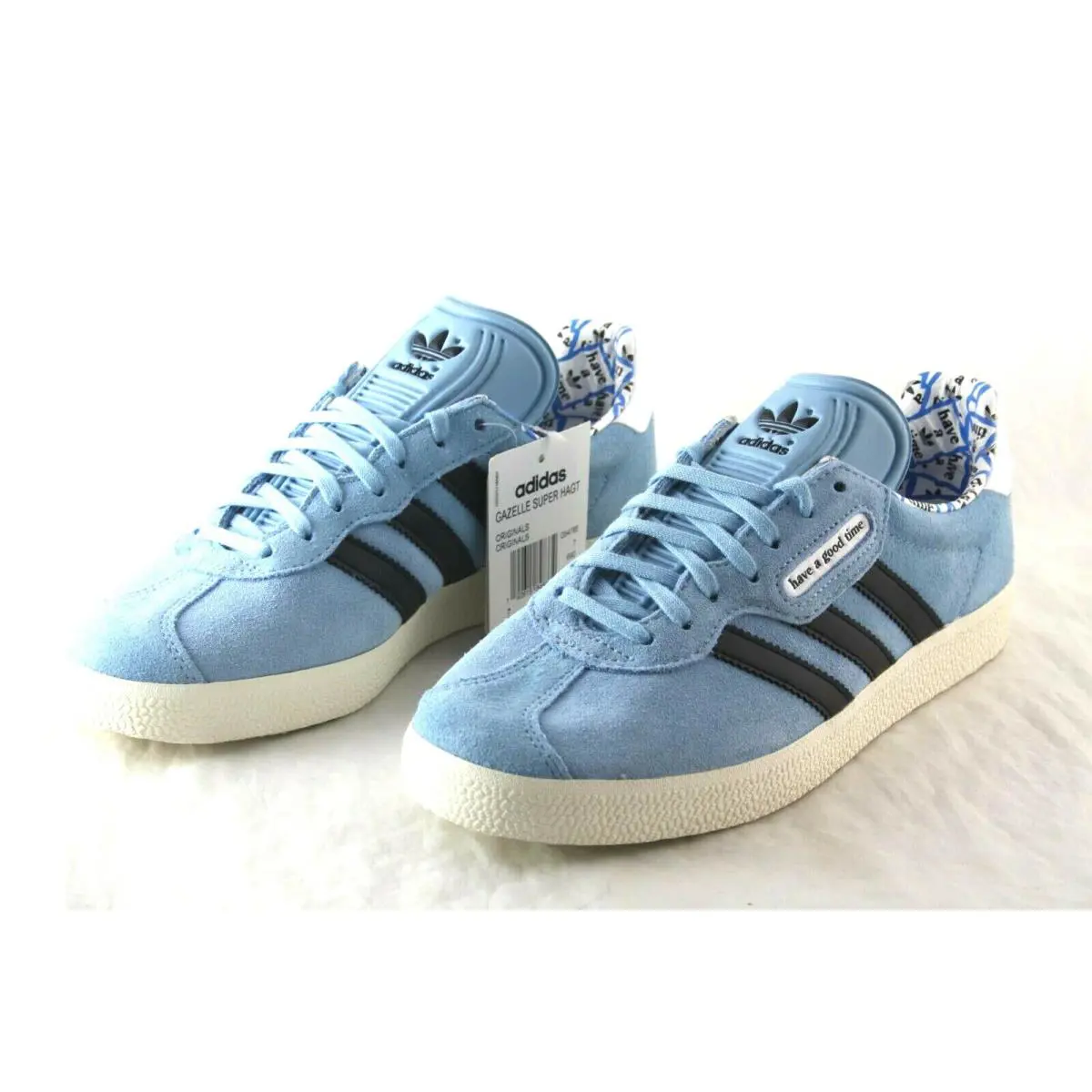 Adidas shoes - adidas Gazelle Super - Gazelle Super - G54785 - Clear Blue/Core Black/Chalk White 3