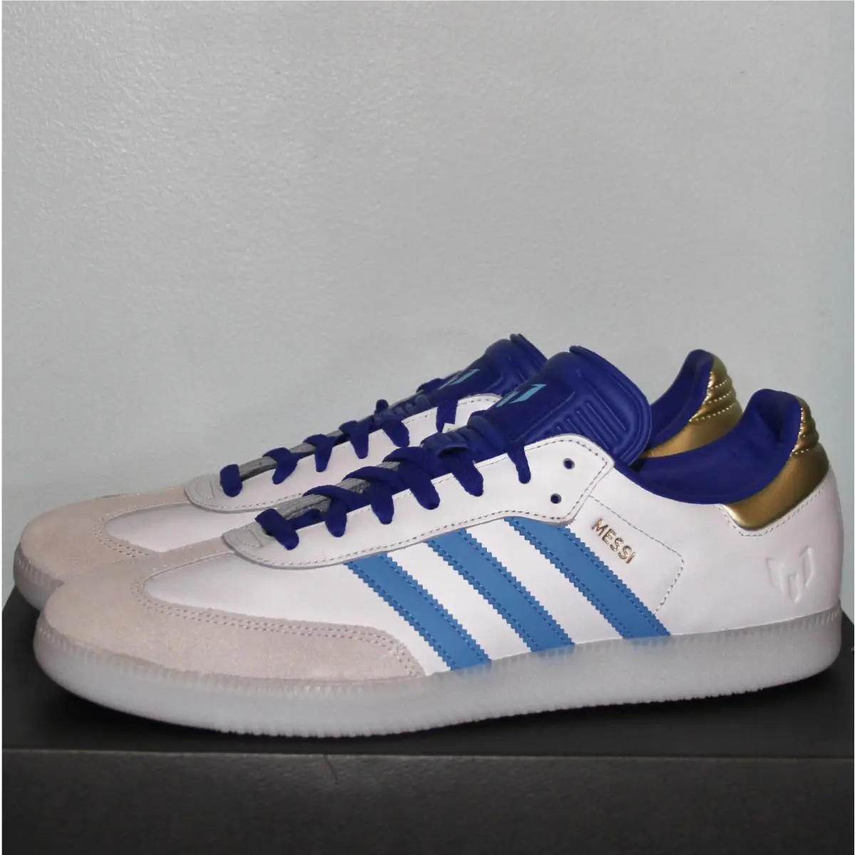 Adidas shoes - adidas Samba Messi - Samba Messi - ID3550 - White 0