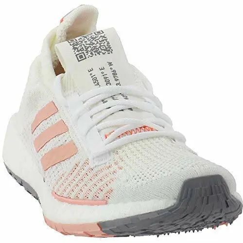 Adidas Women`s Running Pulseboost HD Sneaker White/glow Pink/orchid Tint - Mixed
