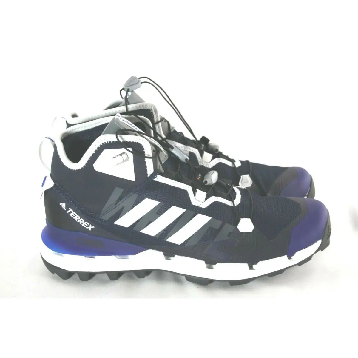 Adidas shoes - WM TERREX FAST GORETEX-SURROUND - TERREX FAST - EE3909 - NAVY/WHITE/GREY 5