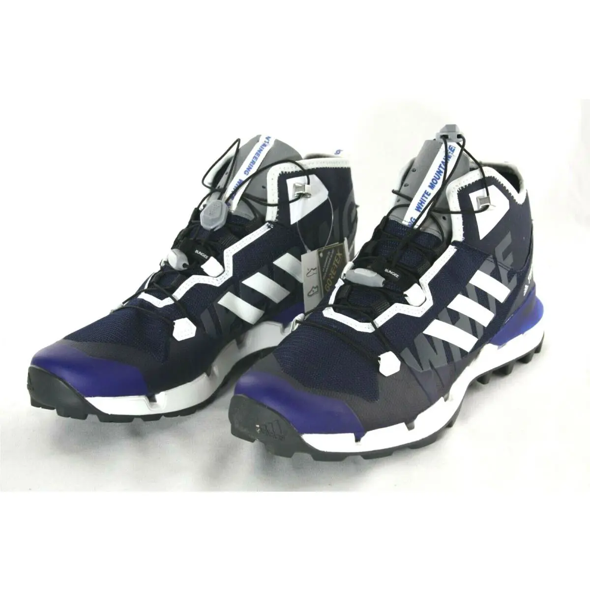 Adidas shoes - WM TERREX FAST GORETEX-SURROUND - TERREX FAST - EE3909 - NAVY/WHITE/GREY 2