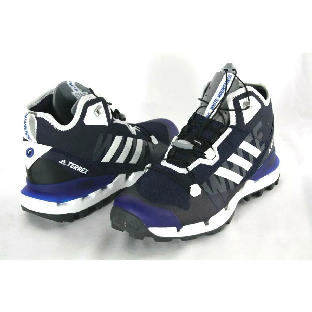 Adidas shoes - WM TERREX FAST GORETEX-SURROUND - TERREX FAST - EE3909 - NAVY/WHITE/GREY 3