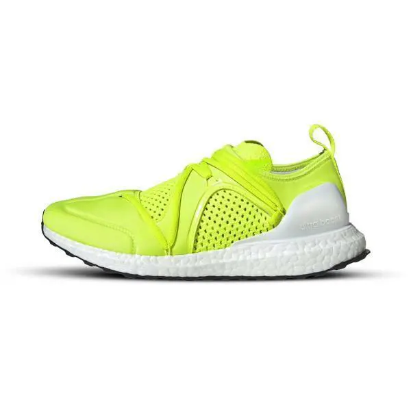Women`s Adidas Ultraboost S. Athletic Fashion Sneakers G25862 - lime green