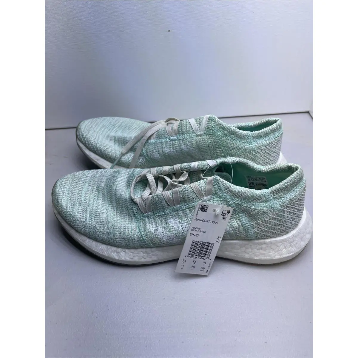 Adidas shoes - adidas PureBoost Go - PureBoost - B75827 - ClearMint/green 7