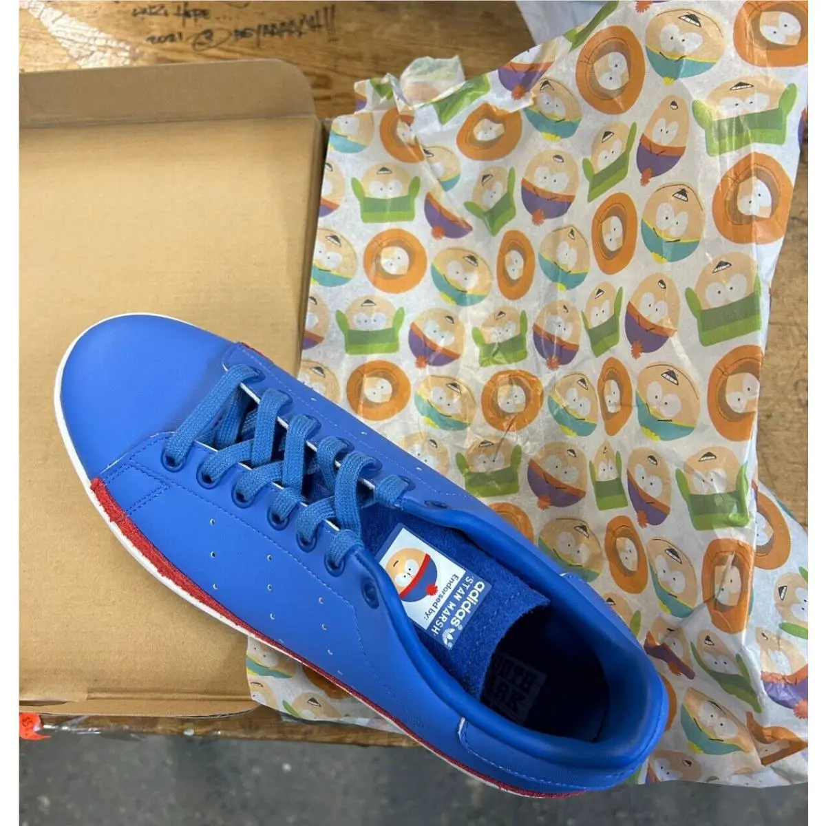 Adidas shoes - STAN SMITH X SOUTH PARK - GY6491 - Blue 0