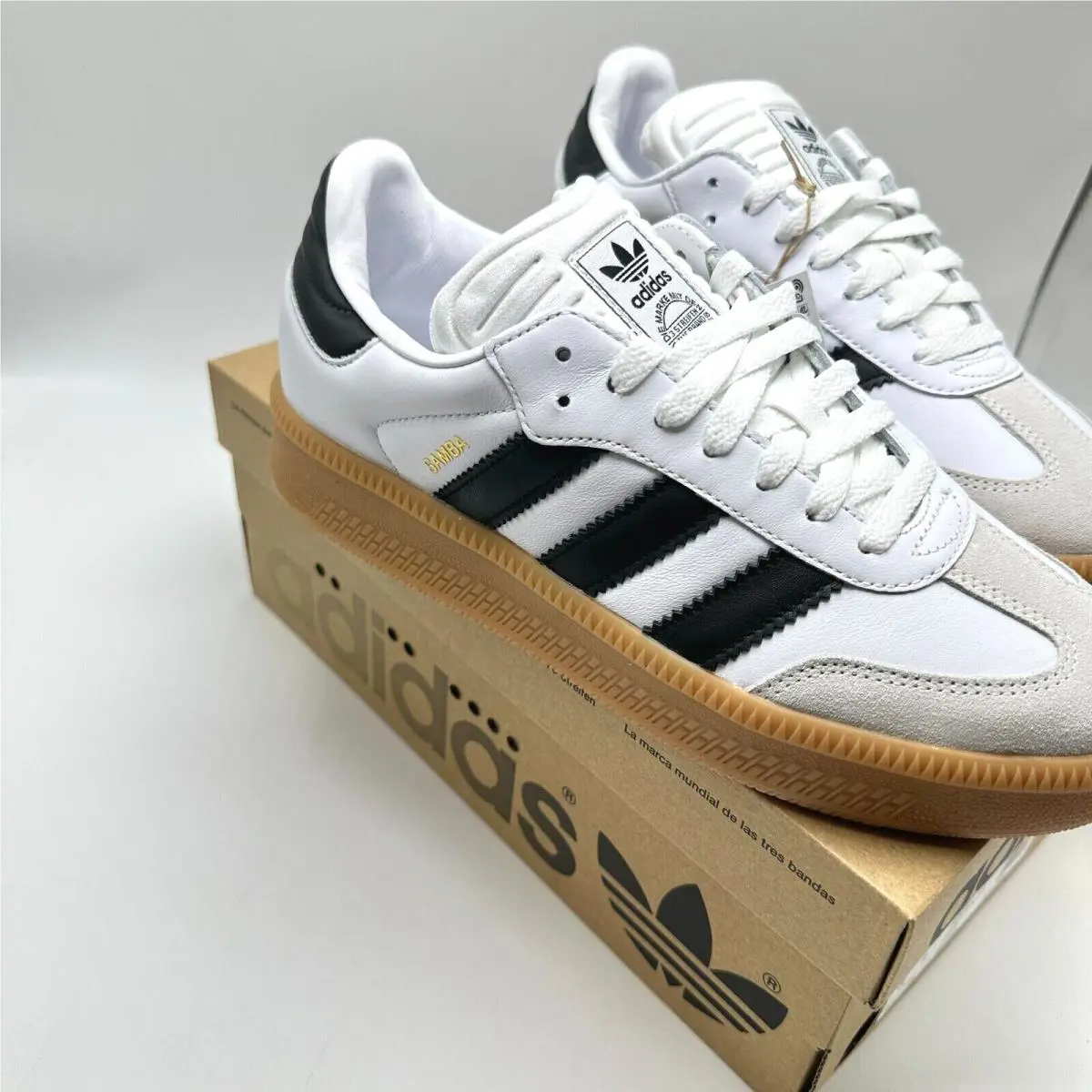Adidas shoes - adidas Samba - Samba - IE1377 - White/Core Black/Gum 1