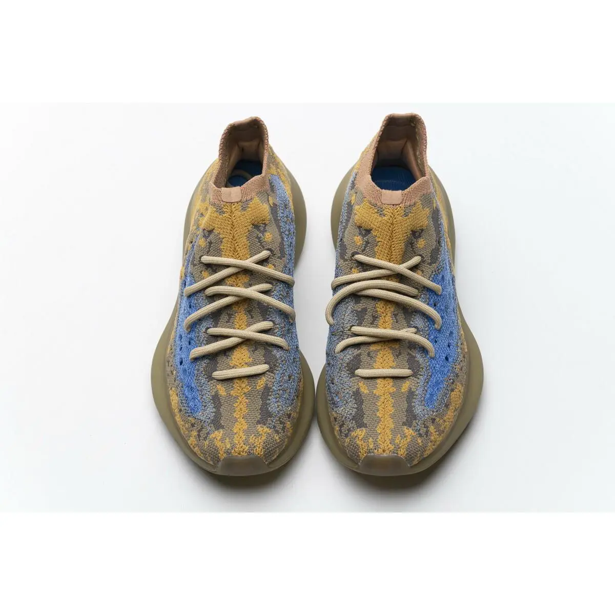 Adidas shoes - Adidas Yeezy Boost 380 Blue Oat Non-Reflective - Q47306 - Brown 1