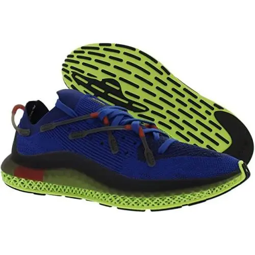 Adidas shoes - adidas 4D Fusio - Fusio - H04509 - Blue/Volt/Red, Manufacturer: Metallic Gold 4