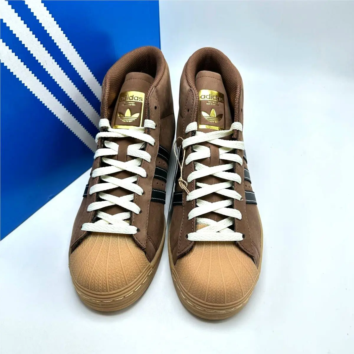 Adidas shoes - adidas Pro Model - Pro Model - JH7147 - Preloved Brown/Core Black/Ivory 0