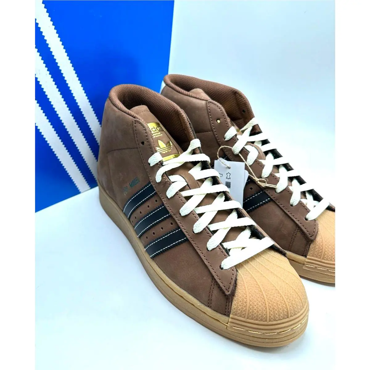 Adidas shoes - adidas Pro Model - Pro Model - JH7147 - Preloved Brown/Core Black/Ivory 1