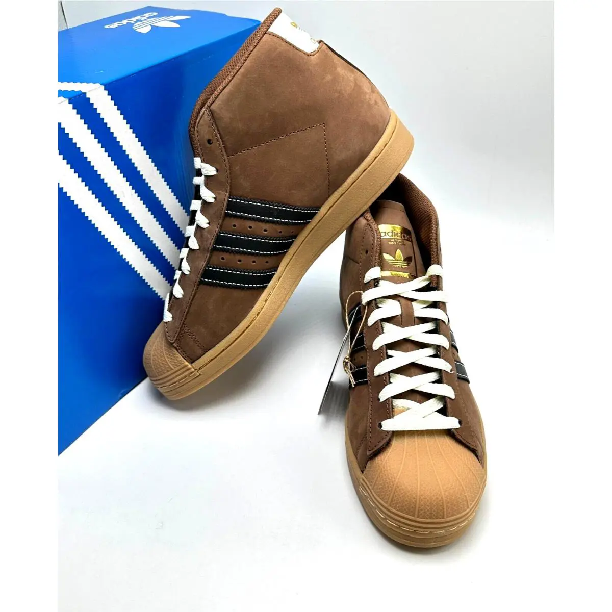 Adidas shoes - adidas Pro Model - Pro Model - JH7147 - Preloved Brown/Core Black/Ivory 4