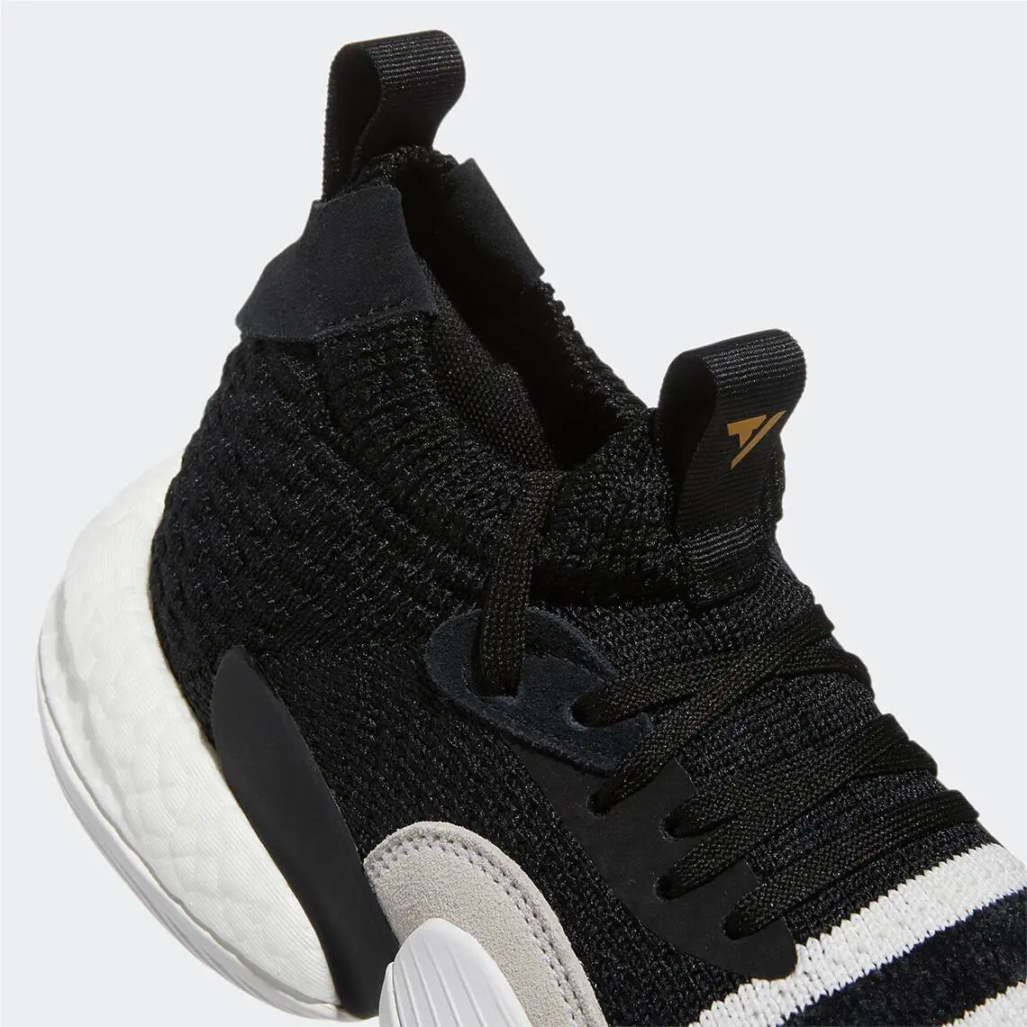Adidas shoes - White, Cool Black, Magic Gold 3