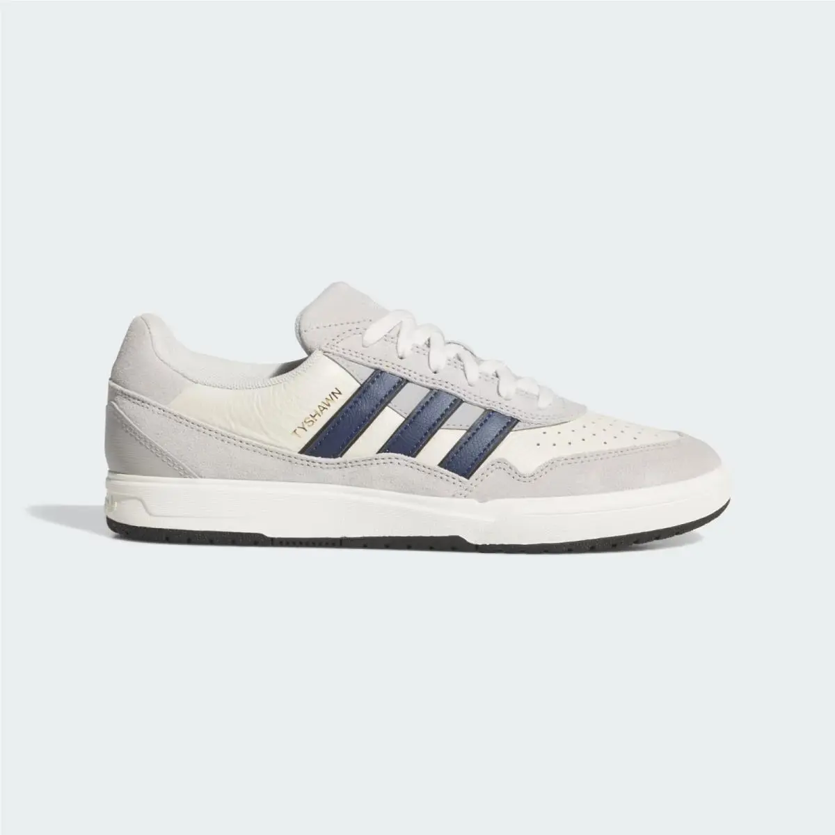Adidas Mens Tyshawn II JI3939 Grey Two / Collegiate Navy / Chalk White