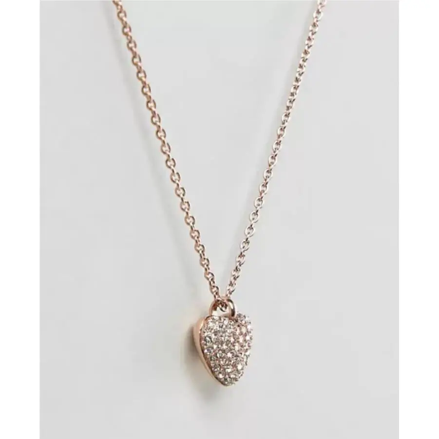 Michael Kors W1101 Women`s Gold Heart Necklace