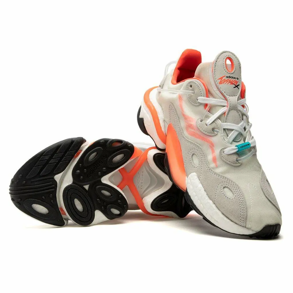 Adidas shoes - adidas Torsion X - Torsion - EH0244 - CLOUD WHITE / CLOUD WHITE / SOLAR RED 4