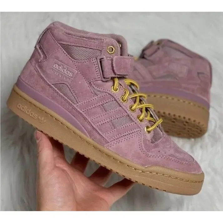 Adidas Originals Forum Mid GZ4622 Magic Mauve/gum Women`s Basketball Shoes