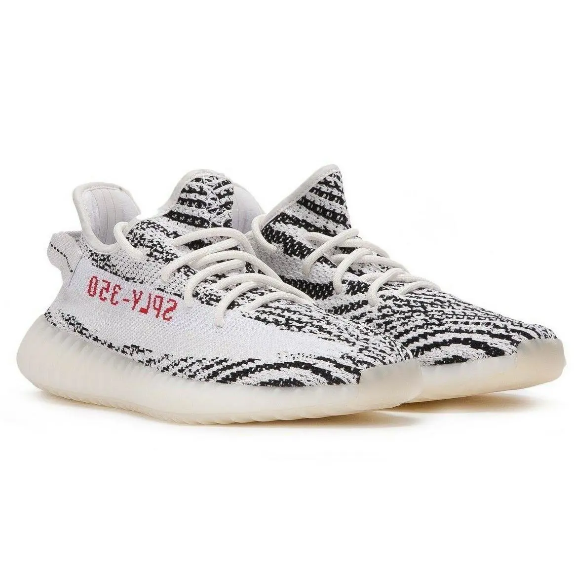Adidas shoes - adidas Yeezy Boost 350 V2 - CP9654 - White/Core Black/Red 0