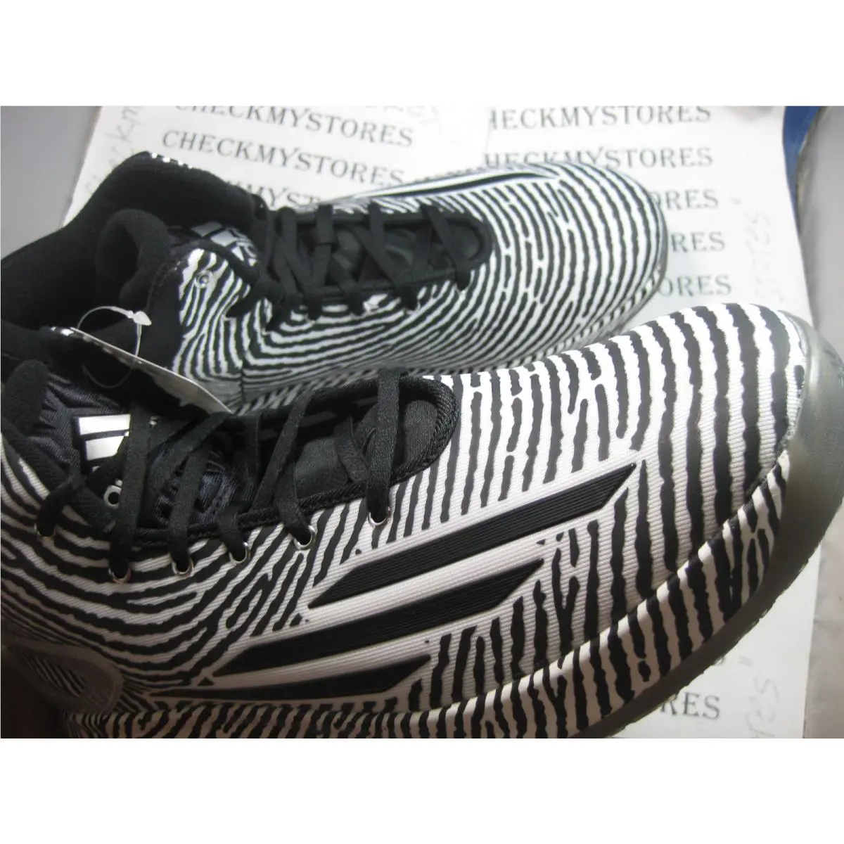 Adidas shoes - BLACK WHITE MULTI 19