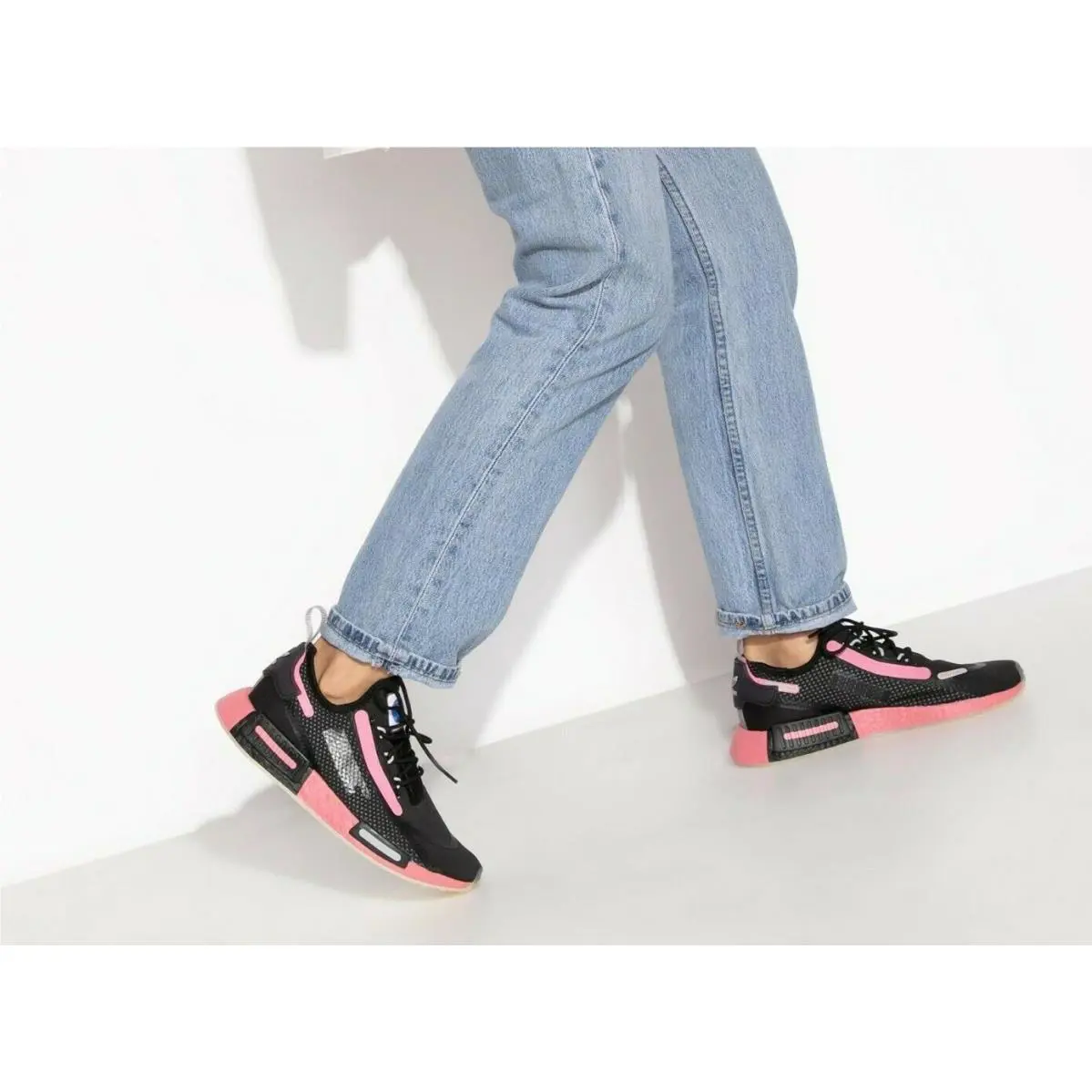 Adidas shoes - adidas NMD R1 SPECTOO - NMD SPECTOO - FZ3207 - Core Black / Hazy Rose / Grey Two 1