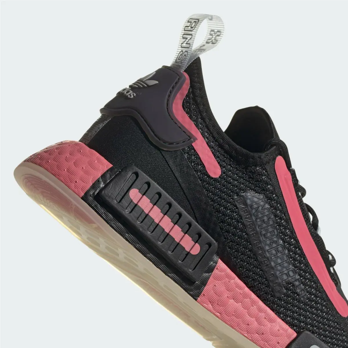 Adidas shoes - adidas NMD R1 SPECTOO - NMD SPECTOO - FZ3207 - Core Black / Hazy Rose / Grey Two 6