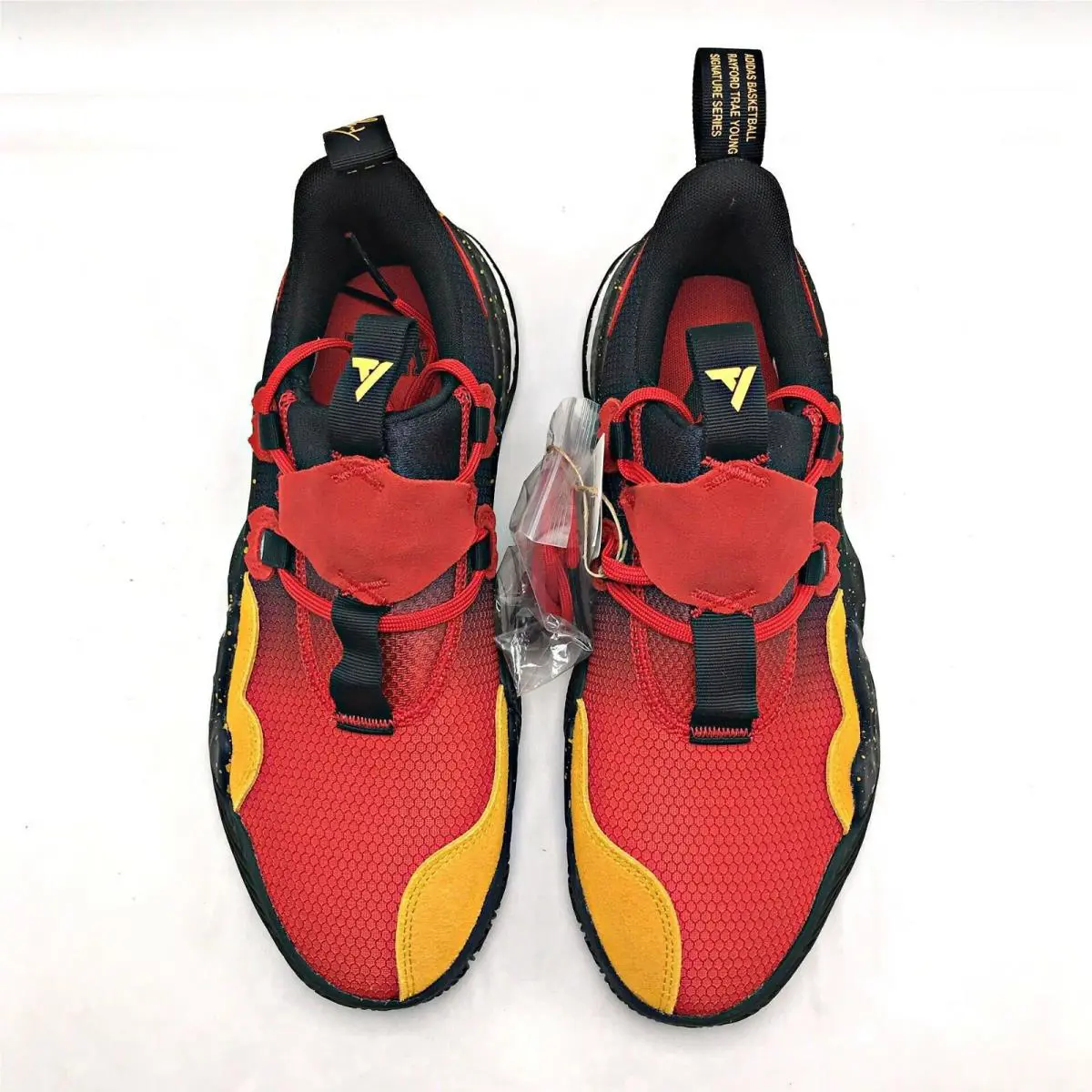 Adidas shoes - ADIDAS Trae - Trae - GY3772 - BLACK/RED/YELLOW 9