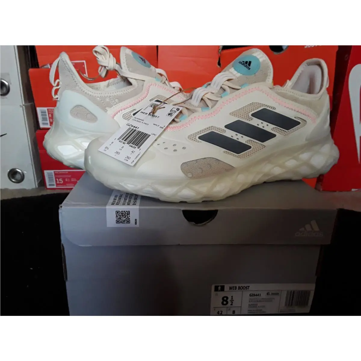 Adidas shoes - adidas Web Boost - Web Boost - GZ6441 - Ivory 0