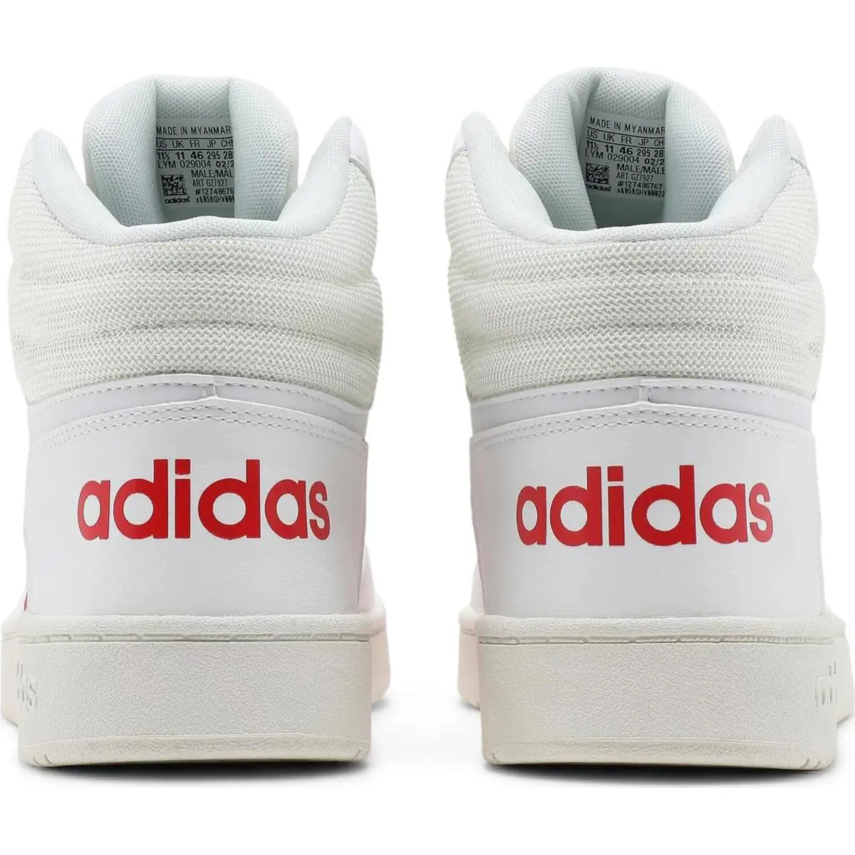 Adidas shoes - adidas Hoops - Hoops - GZ7927 - White 4