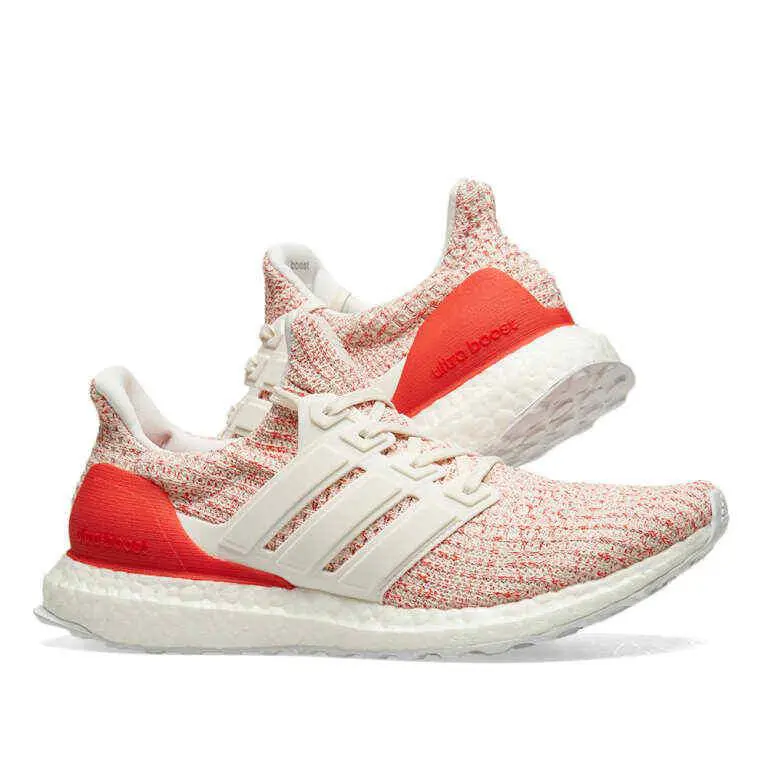 Adidas shoes - Chalk White, Chalk White, Active Red 0