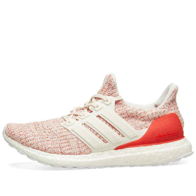 Adidas shoes - Chalk White, Chalk White, Active Red 1