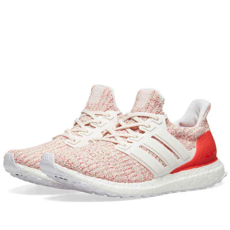 Adidas shoes - Chalk White, Chalk White, Active Red 6