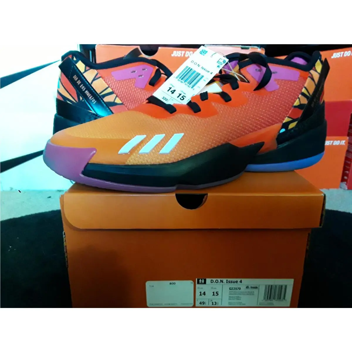 Adidas shoes - adidas D.O.N. Issue - Issue - GZ2570 - Black 0