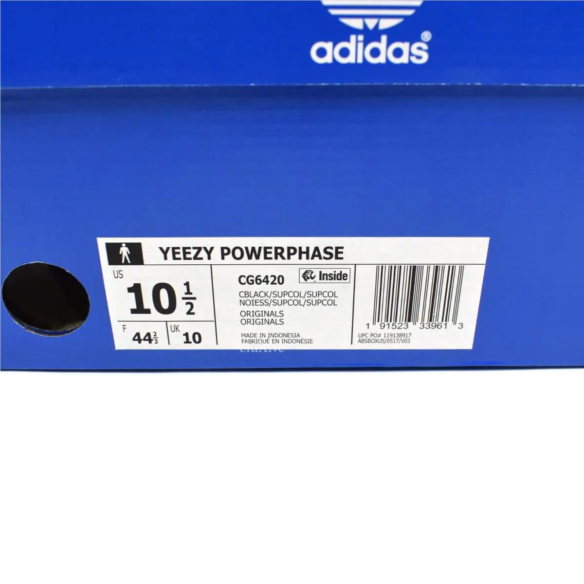 Adidas shoes - adidas Yeezy Powerphase - Yeezy Powerphase - Black 10