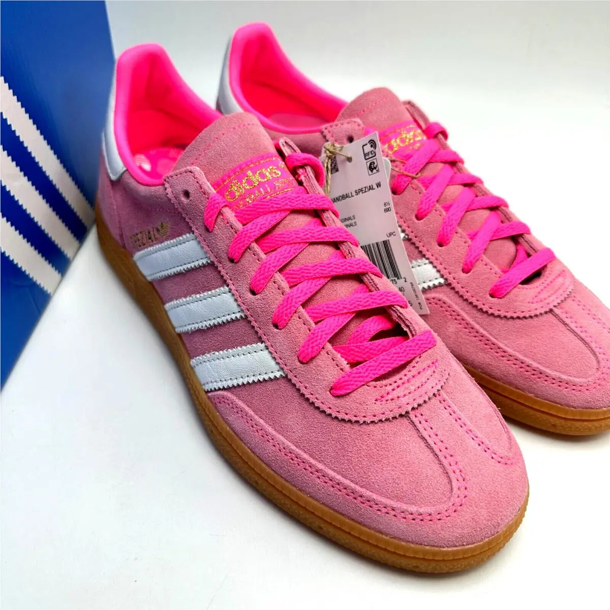 Adidas shoes - adidas Handball - Handball - JI2654 - Lucid Pink/Footwear White/Gold Metallic 9