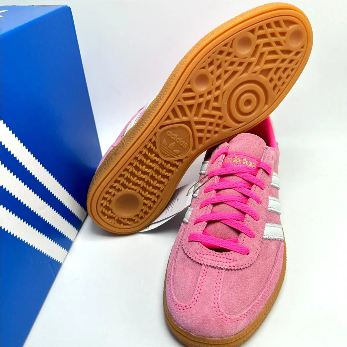 Adidas shoes - adidas Handball - Handball - JI2654 - Lucid Pink/Footwear White/Gold Metallic 12