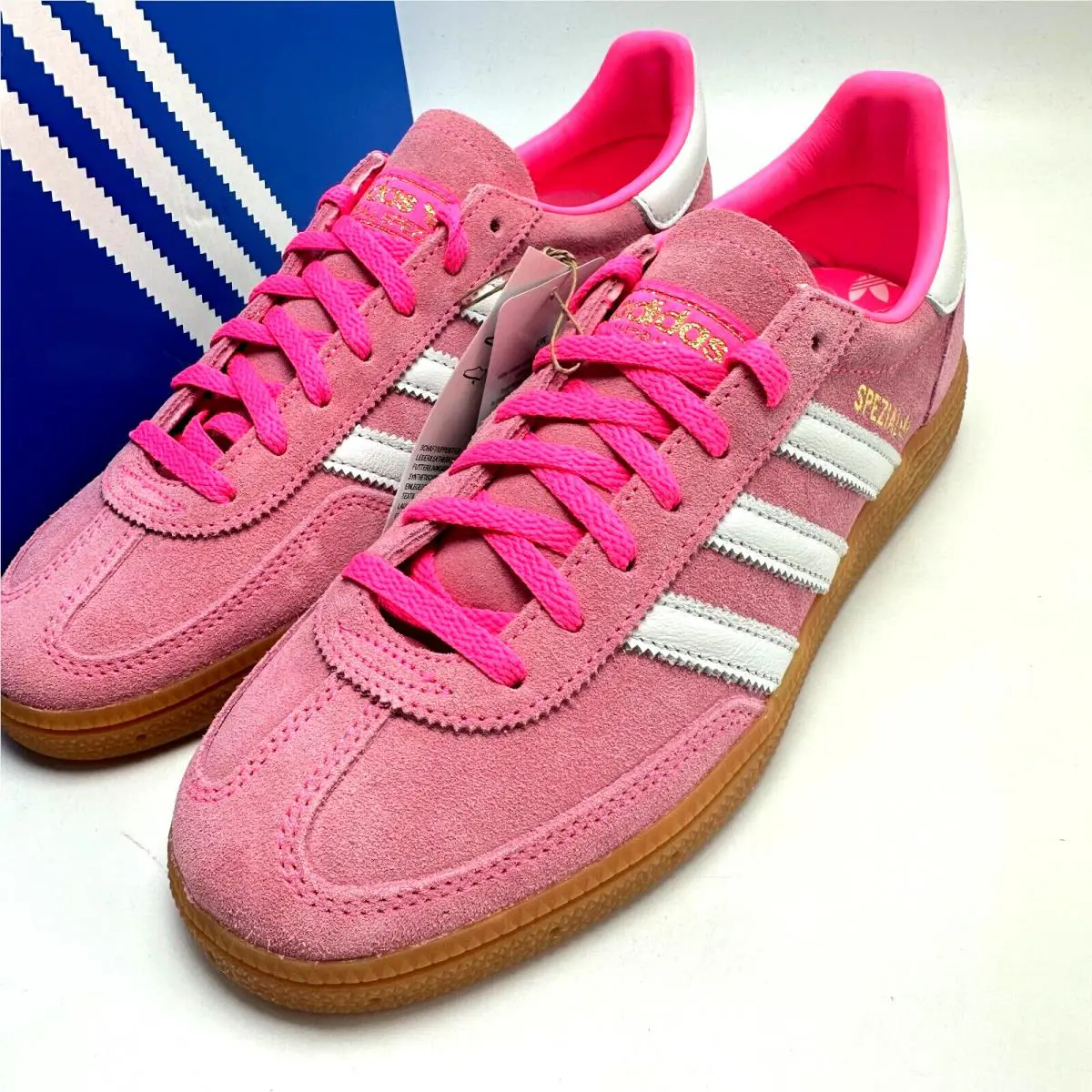 Adidas shoes - adidas Handball - Handball - JI2654 - Lucid Pink/Footwear White/Gold Metallic 6