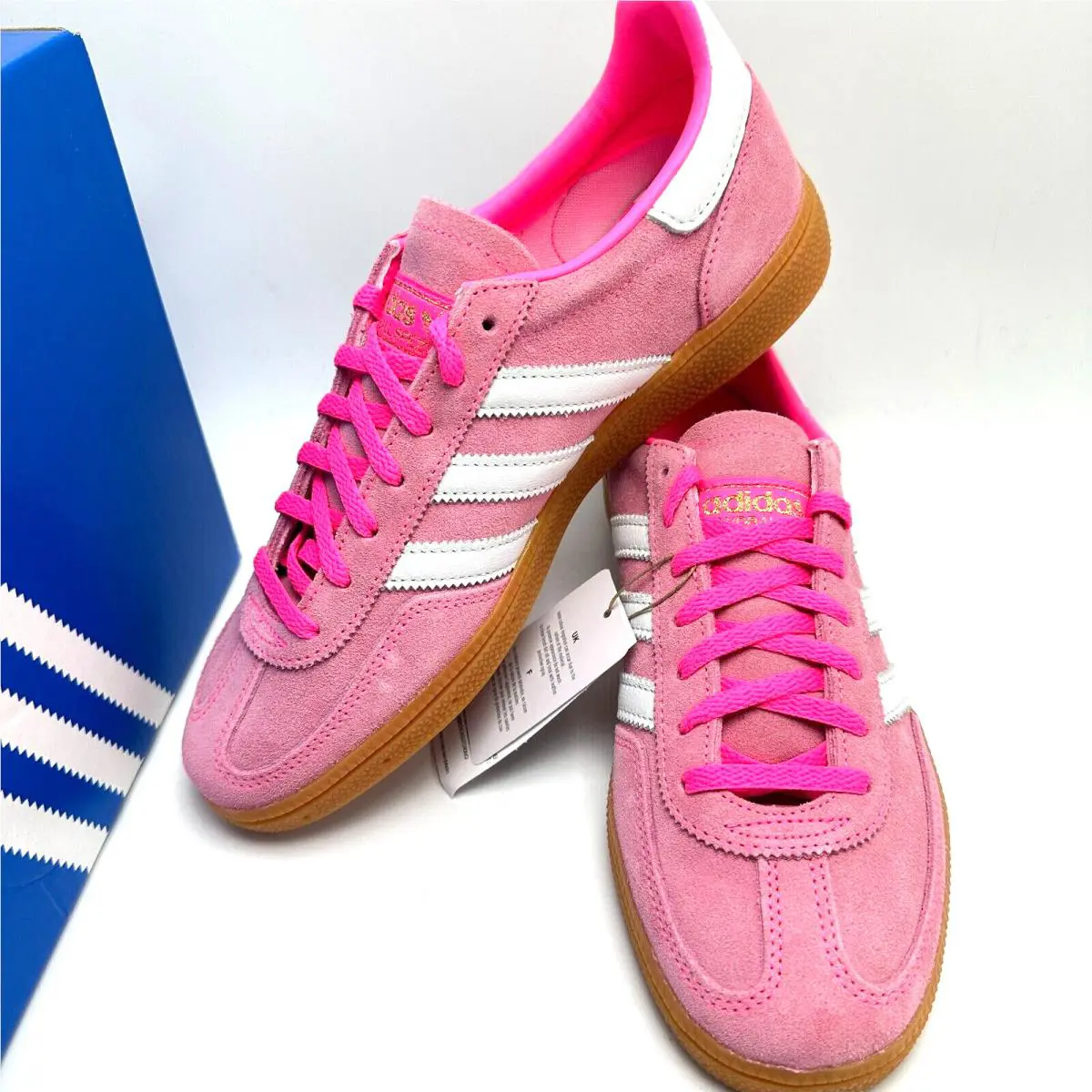 Adidas shoes - adidas Handball - Handball - JI2654 - Lucid Pink/Footwear White/Gold Metallic 4