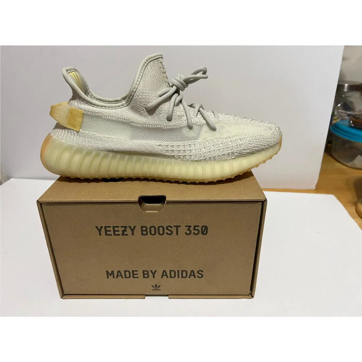 Adidas shoes - adidas Yeezy Boost 350 V2 - GY3438 - LIGHT/LIGHT 1