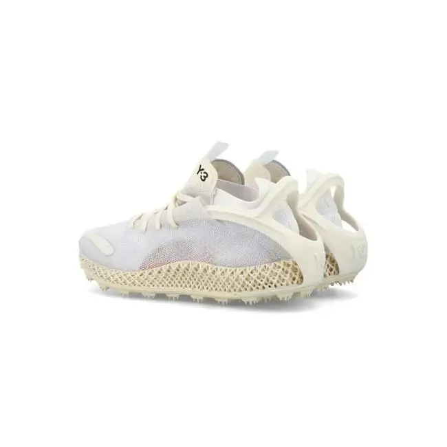 Adidas shoes - Y-3 RUNNER ADIDAS 4D HALO - HR2004 - Core White / Cream White / Orange 3